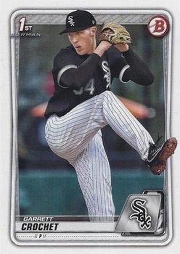 #BD-95 Garrett Crochet - Chicago White Sox - 2020 Bowman Draft Baseball