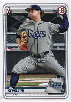 #BD-96 Ian Seymour - Tampa Bay Rays - 2020 Bowman Draft Baseball