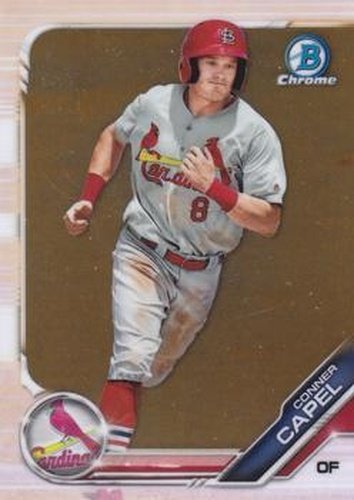 #BDC-110 Conner Capel - St. Louis Cardinals - 2019 Bowman Draft - Chrome Baseball