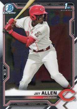 #BDC-11 - Jay Allen - Cincinnati Reds - 2021 Bowman Draft - Chrome Baseball