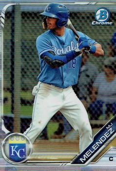 #BDC-122 MJ Melendez - Kansas City Royals - 2019 Bowman Draft - Chrome Baseball