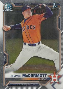 #BDC-13 - Chayce McDermott - Houston Astros - 2021 Bowman Draft - Chrome Baseball