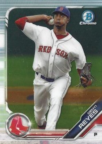 #BDC-142 Denyi Reyes - Boston Red Sox - 2019 Bowman Draft - Chrome Baseball