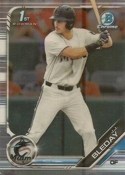 #BDC-150 J.J. Bleday - Miami Marlins - 2019 Bowman Draft - Chrome Baseball