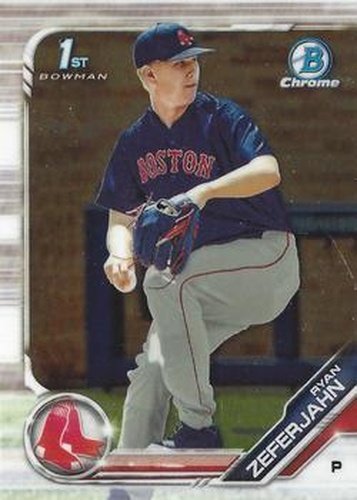 #BDC-16 Ryan Zeferjahn - Boston Red Sox - 2019 Bowman Draft - Chrome Baseball