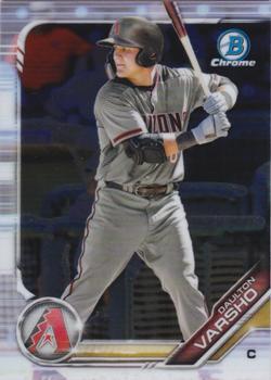 #BDC-176 Daulton Varsho - Arizona Diamondbacks - 2019 Bowman Draft - Chrome Baseball