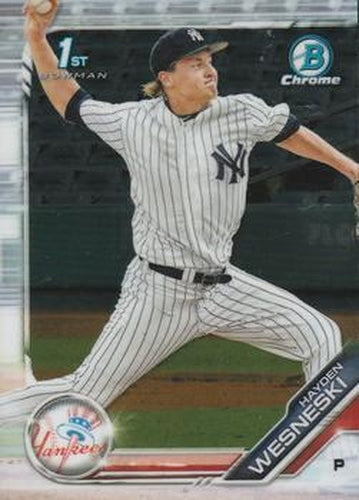 #BDC-177 Hayden Wesneski - New York Yankees - 2019 Bowman Draft - Chrome Baseball