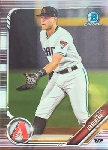 #BDC-192b Seth Beer - Arizona Diamondbacks - 2019 Bowman Draft - Chrome Baseball
