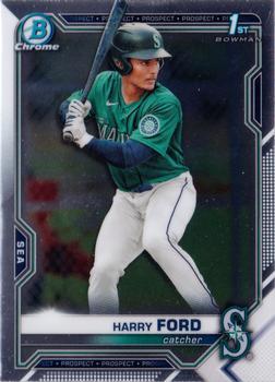 #BDC-1 - Harry Ford - Seattle Mariners - 2021 Bowman Draft - Chrome Baseball