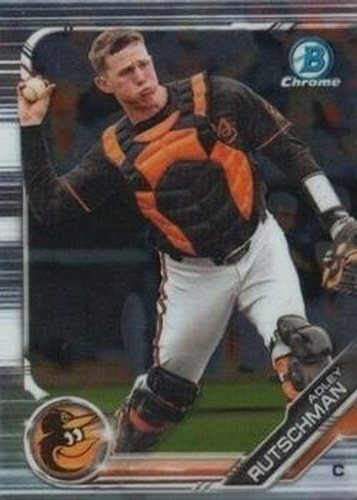 #BDC-1b Adley Rutschman - Baltimore Orioles - 2019 Bowman Draft - Chrome Baseball