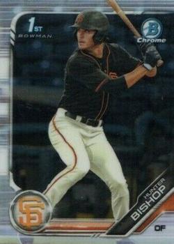 #BDC-31 Hunter Bishop - San Francisco Giants - 2019 Bowman Draft - Chrome Baseball