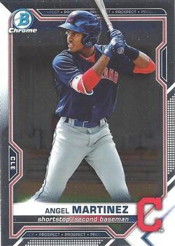 #BDC-34 - Angel Martinez - Cleveland Indians - 2021 Bowman Draft - Chrome Baseball