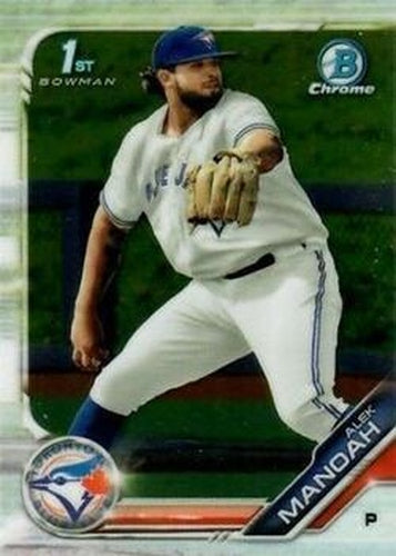 #BDC-3 Alek Manoah - Toronto Blue Jays - 2019 Bowman Draft - Chrome Baseball