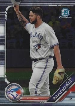 #BDC-3b Alek Manoah - Toronto Blue Jays - 2019 Bowman Draft - Chrome Baseball