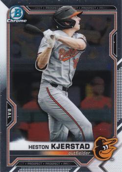 #BDC-40 - Heston Kjerstad - Baltimore Orioles - 2021 Bowman Draft - Chrome Baseball