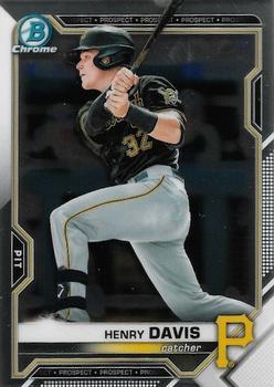 #BDC-48b - Henry Davis - Pittsburgh Pirates - 2021 Bowman Draft - Chrome Baseball