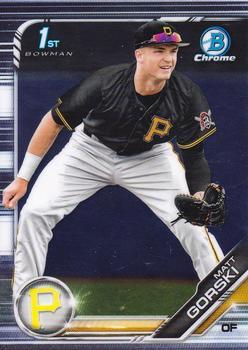 #BDC-73 Matt Gorski - Pittsburgh Pirates - 2019 Bowman Draft - Chrome Baseball