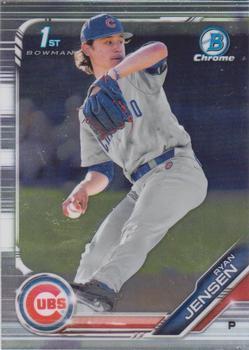 #BDC-91 Ryan Jensen - Chicago Cubs - 2019 Bowman Draft - Chrome Baseball