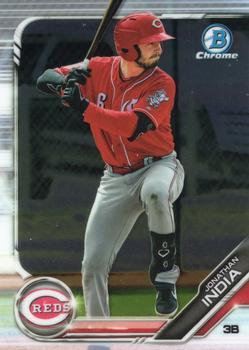 #BDC-97 Jonathan India - Cincinnati Reds - 2019 Bowman Draft - Chrome Baseball