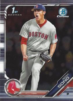 #BDC-99 Noah Song - Boston Red Sox - 2019 Bowman Draft - Chrome Baseball