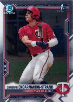 #BDC-9 - Christian Encarnacion-Strand - Minnesota Twins - 2021 Bowman Draft - Chrome Baseball