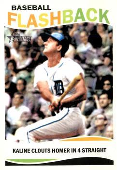 #BF-AK Al Kaline - Detroit Tigers - 2013 Topps Heritage - Baseball Flashbacks Baseball