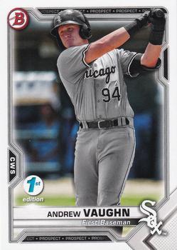 #BFE-88 Andrew Vaughn - Chicago White Sox - 2021 Bowman 1st Edition Baseball