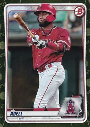 #BP-100 Jo Adell - Los Angeles Angels - 2020 Bowman - Prospects Camo Baseball