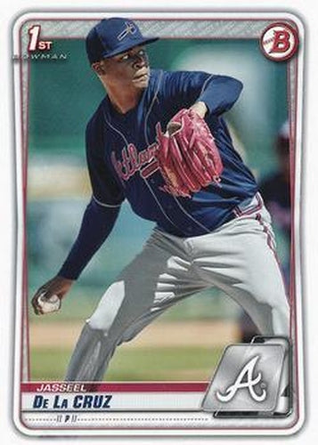 #BP-115 Jasseel De La Cruz - Atlanta Braves - 2020 Bowman - Prospects Baseball