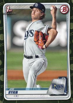 #BP-117 Joe Ryan - Tampa Bay Rays - 2020 Bowman - Prospects Camo Baseball