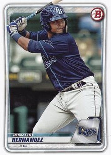 #BP-12 Ronaldo Hernandez - Tampa Bay Rays - 2020 Bowman - Prospects Baseball
