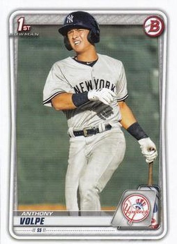 #BP-139 Anthony Volpe - New York Yankees - 2020 Bowman - Prospects Baseball