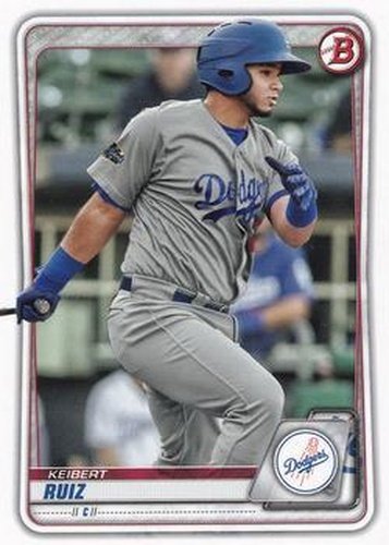 #BP-143 Keibert Ruiz - Los Angeles Dodgers - 2020 Bowman - Prospects Baseball