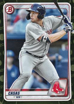 #BP-18 Triston Casas - Boston Red Sox - 2020 Bowman - Prospects Camo Baseball