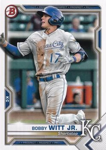 #BP-1 Bobby Witt Jr. - Kansas City Royals - 2021 Bowman - Prospects Baseball