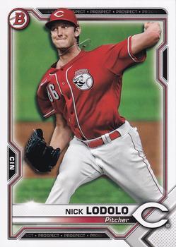 #BCP-20 Nick Lodolo - Cincinnati Reds - 2021 Bowman - Chrome Prospects Baseball