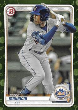#BP-28 Ronny Mauricio - New York Mets - 2020 Bowman - Prospects Camo Baseball