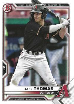 #BP-31 Alek Thomas - Arizona Diamondbacks - 2021 Bowman - Prospects Baseball