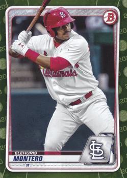 #BP-32 Elehuris Montero - St. Louis Cardinals - 2020 Bowman - Prospects Camo Baseball