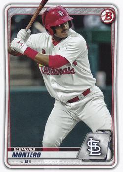 #BP-32 Elehuris Montero - St. Louis Cardinals - 2020 Bowman - Prospects Baseball