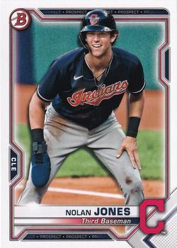 #BP-35 Nolan Jones - Cleveland Indians - 2021 Bowman - Prospects Baseball