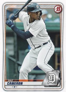 #BP-45 Daz Cameron - Detroit Tigers - 2020 Bowman - Prospects Baseball