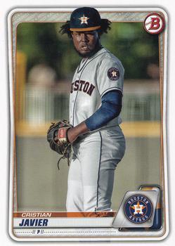 #BP-56 Cristian Javier - Houston Astros - 2020 Bowman - Prospects Baseball