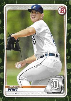 #BP-63 Franklin Perez - Detroit Tigers - 2020 Bowman - Prospects Camo Baseball