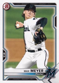 #BCP-66 Max Meyer - Miami Marlins - 2021 Bowman - Chrome Prospects Baseball