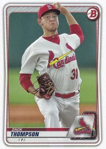 #BP-6 Zack Thompson - St. Louis Cardinals - 2020 Bowman - Prospects Baseball