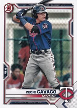 #BP-73 Keoni Cavaco - Minnesota Twins - 2021 Bowman - Prospects Baseball