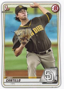 #BP-76 Joey Cantillo - San Diego Padres - 2020 Bowman - Prospects Baseball