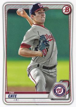 #BP-83 Tim Cate - Washington Nationals - 2020 Bowman - Prospects Baseball