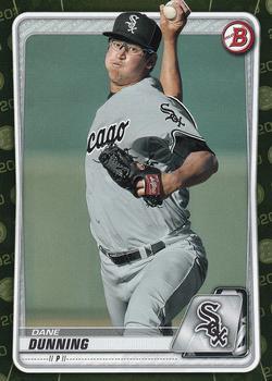 #BP-92 Dane Dunning - Chicago White Sox - 2020 Bowman - Prospects Camo Baseball